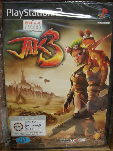 Korean (NTSC-J) version of Jak 3 just before opening.