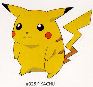 Old Pikachu design