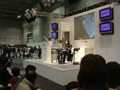 Rhythm Tengoku demoed by drummer Mr. Kitayama