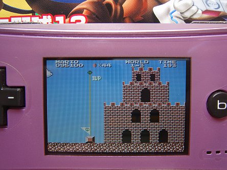 Super Mario Bros 2 Japan - 1UP from flag